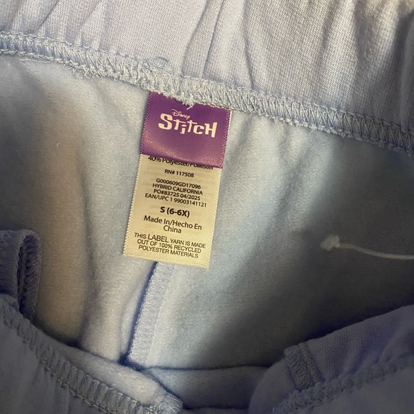 Disney Stitch and Angel Elastic Waist Lounge Shirts - Picture 2 of 4